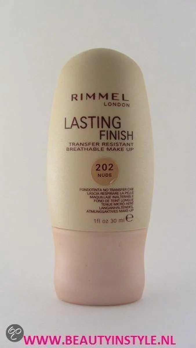 Rimmel London Foundation Lasting Finish Nude 60ml