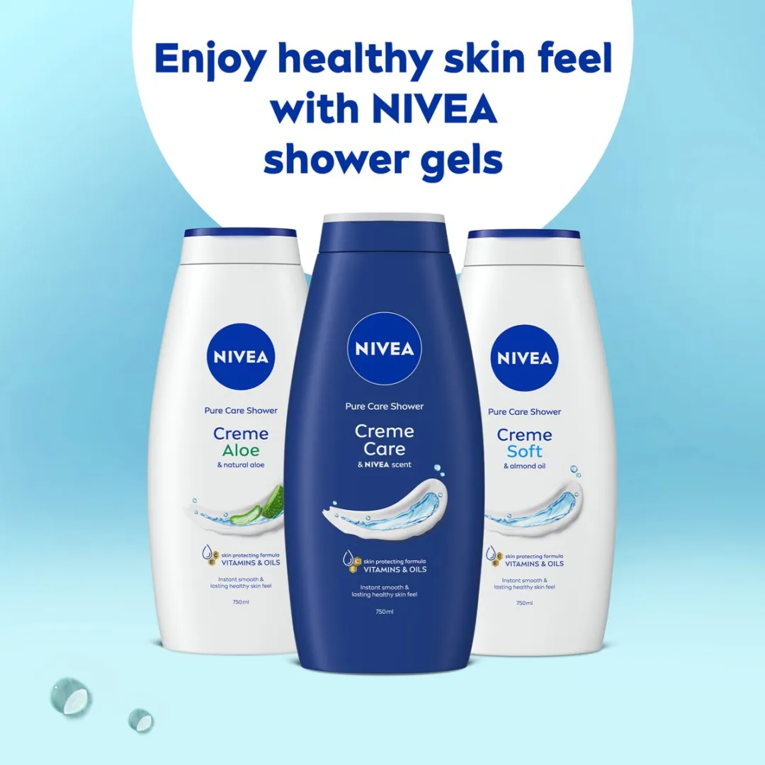 NIVEA Crème Care Douchecrème 750ml