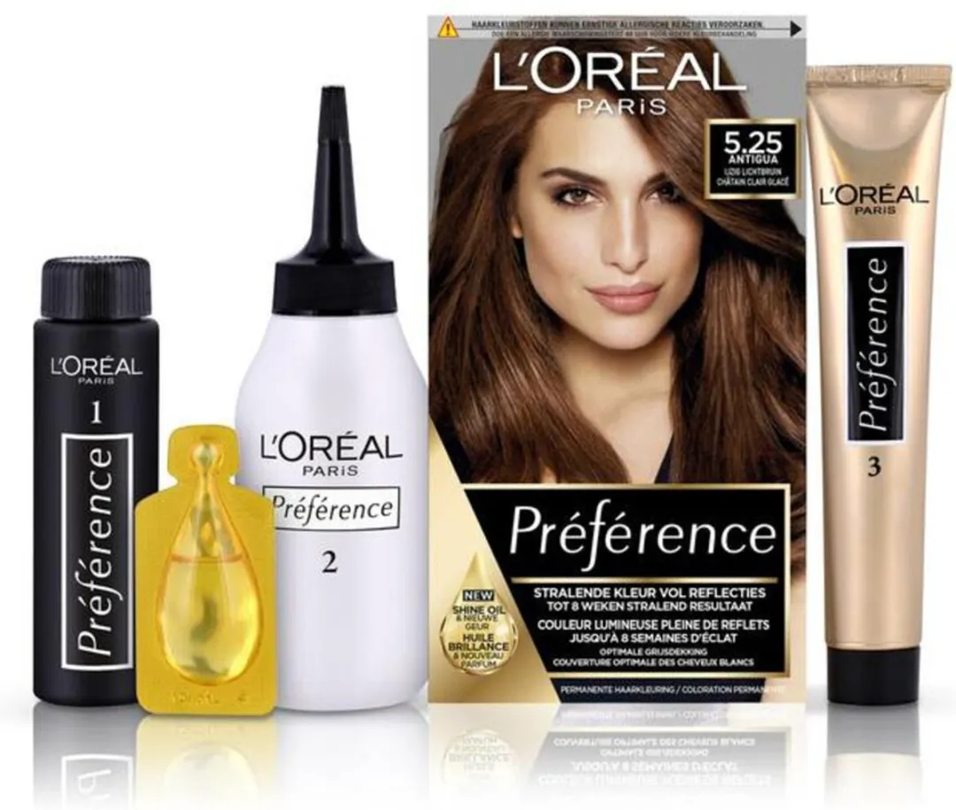 L'Oréal Paris Préférence Classic IJzig Bruin 5.25 Permanent Haarkleuring - 5 Stuks - afbeelding 6 van 6