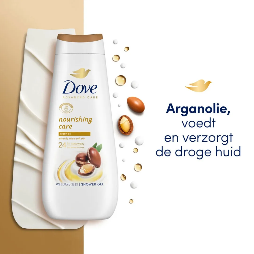 Dove Nourishing Care Douchegel 400ml - afbeelding 6 van 6