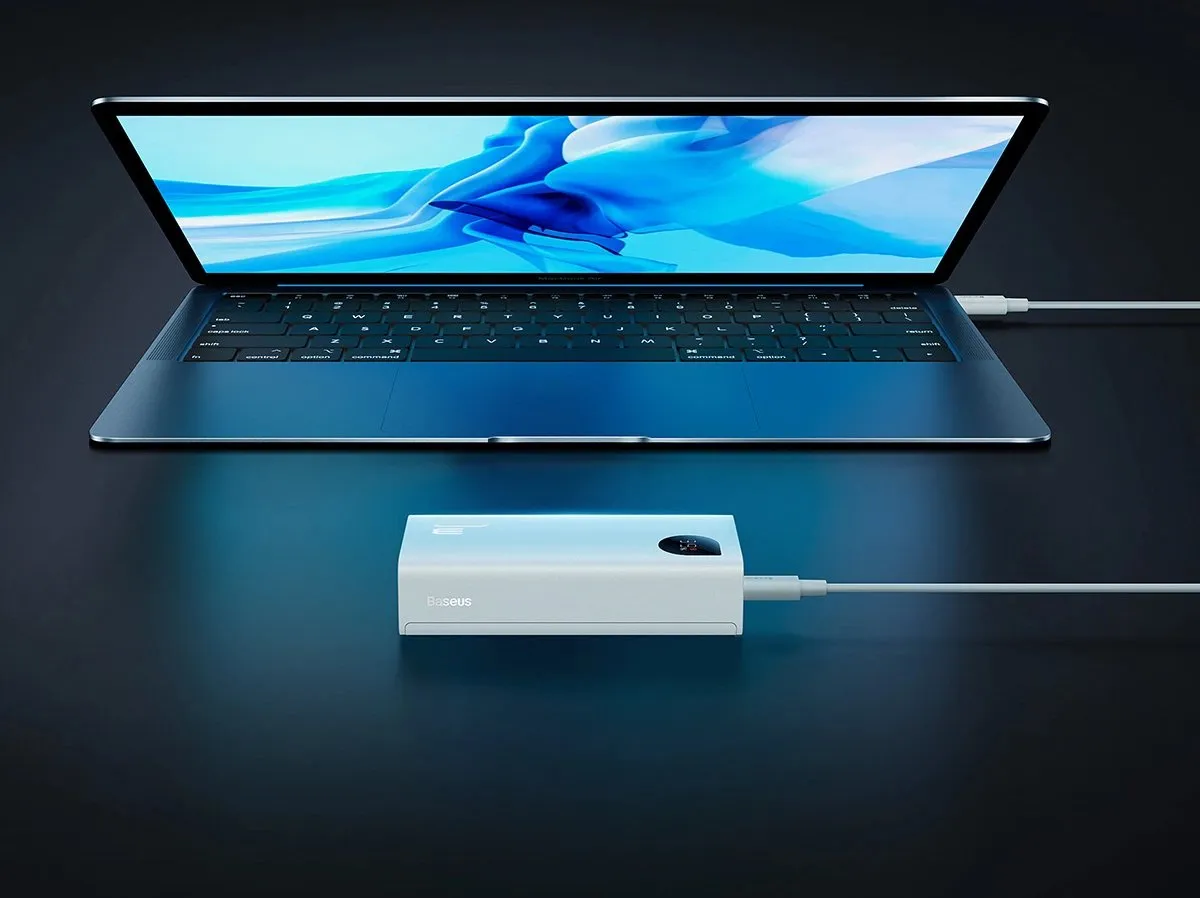 Baseus Adaman2 Powerbank 10000mAh 30W - Wit - afbeelding 4 van 6