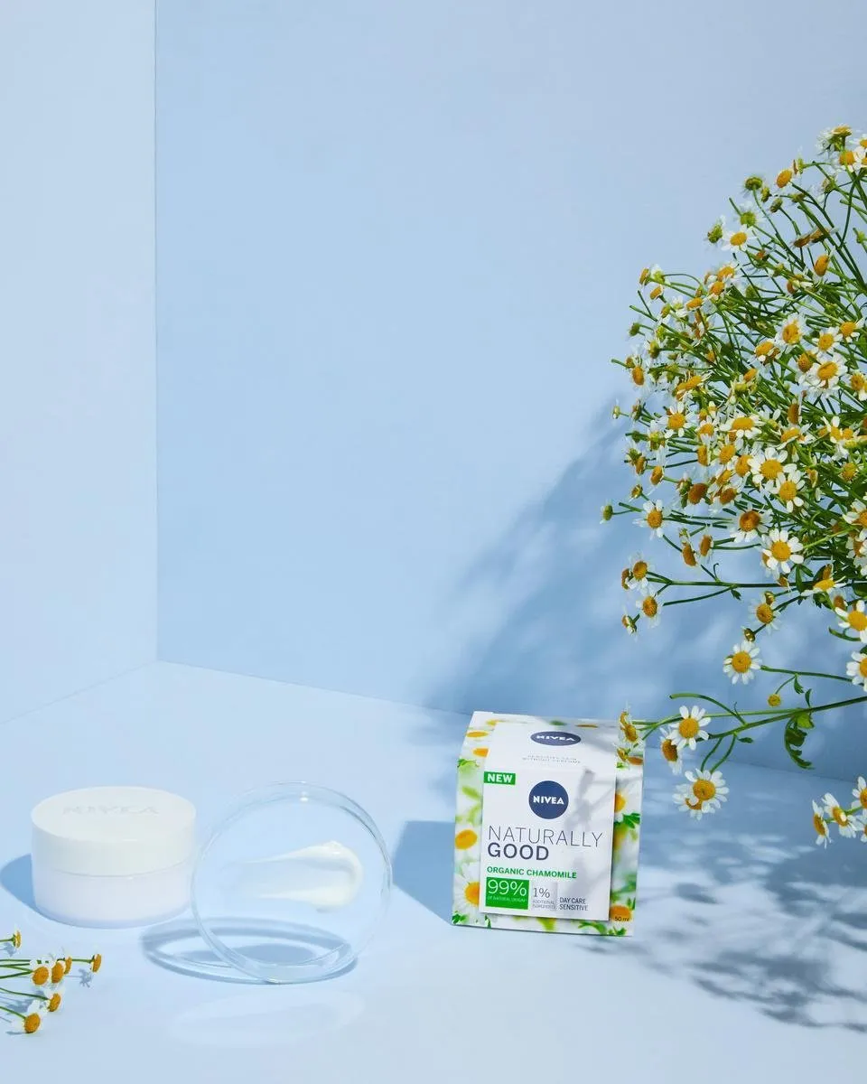 NIVEA Naturally Good Dagcrème Sensitive 50ml - Parfumvrij