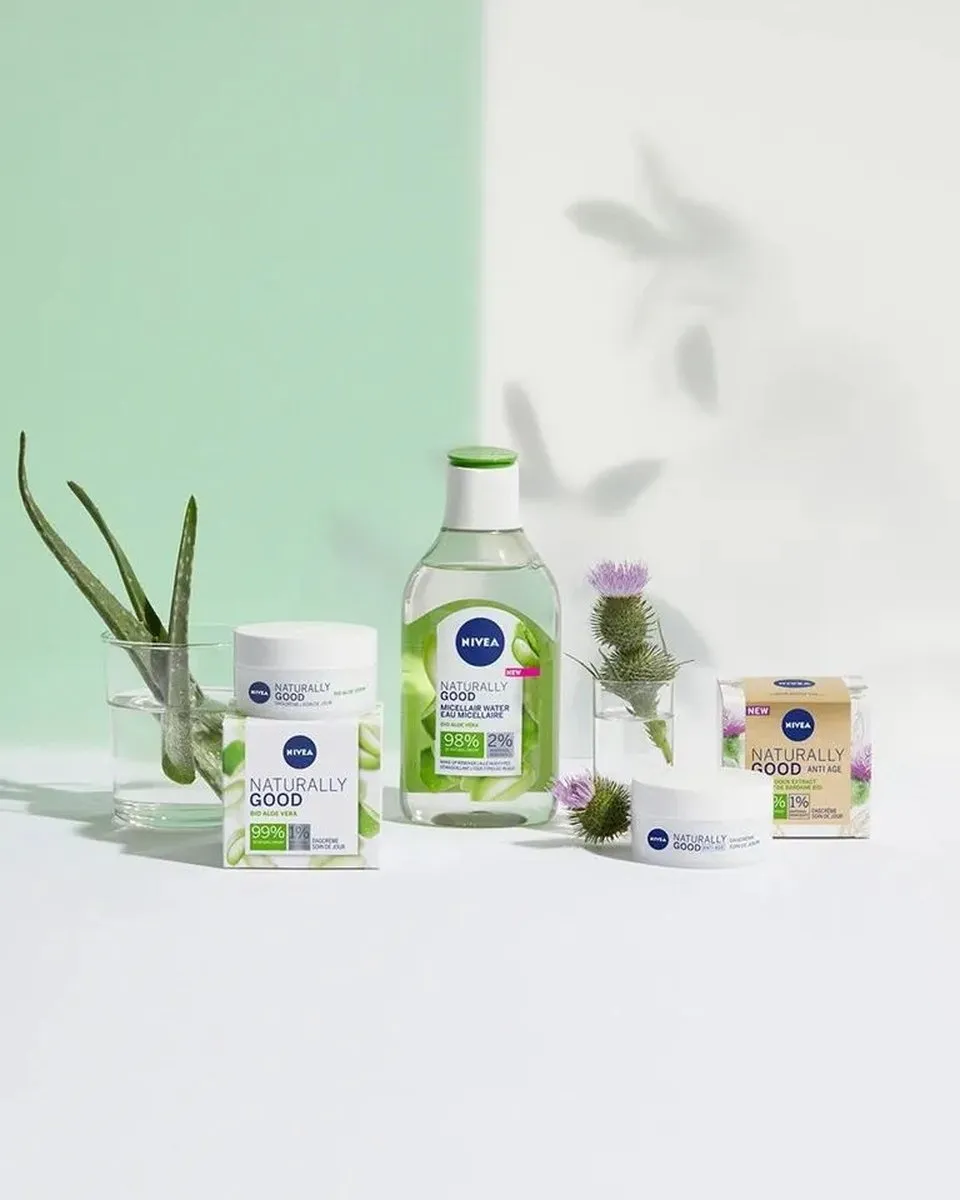 NIVEA Naturally Good Dagcrème Sensitive 50ml - Parfumvrij