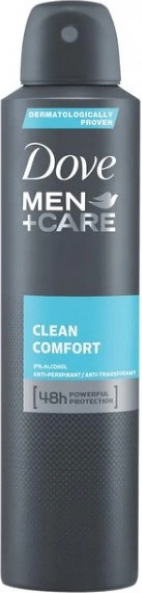 Dove Men+Care Clean Comfort Deodorant 250ml