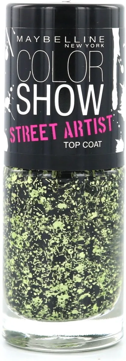 Maybelline Color Show Street Artist Top Coat 01 Black