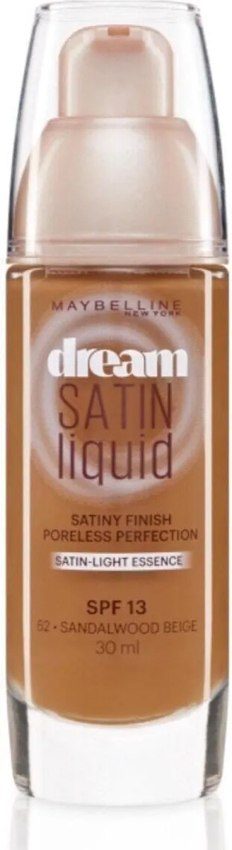 Maybelline Dream Satin Liquid Foundation 62 Sandalwood Beige - 30ml