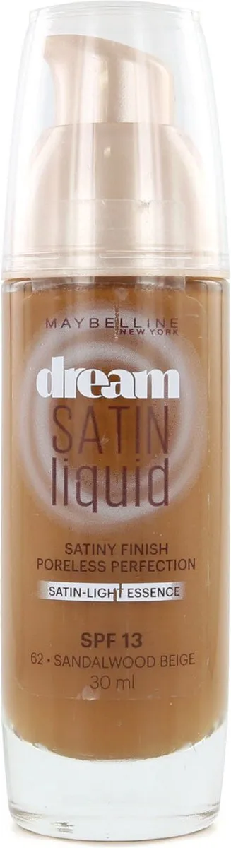 Maybelline Dream Satin Liquid Foundation 62 Sandalwood Beige