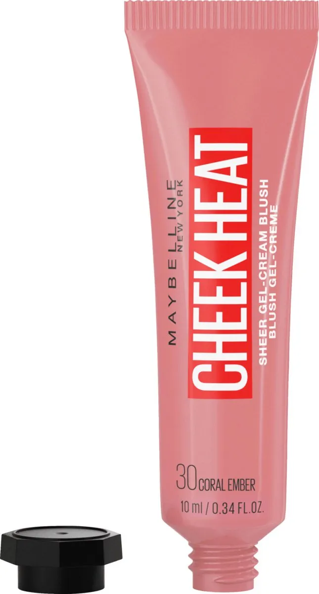 Maybelline Blush Cheek Heat 30 Coral Amber
