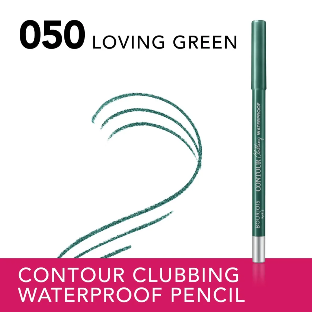 Bourjois Contour Clubbing Waterproof Oogpotlood Loving Green 1.2g
