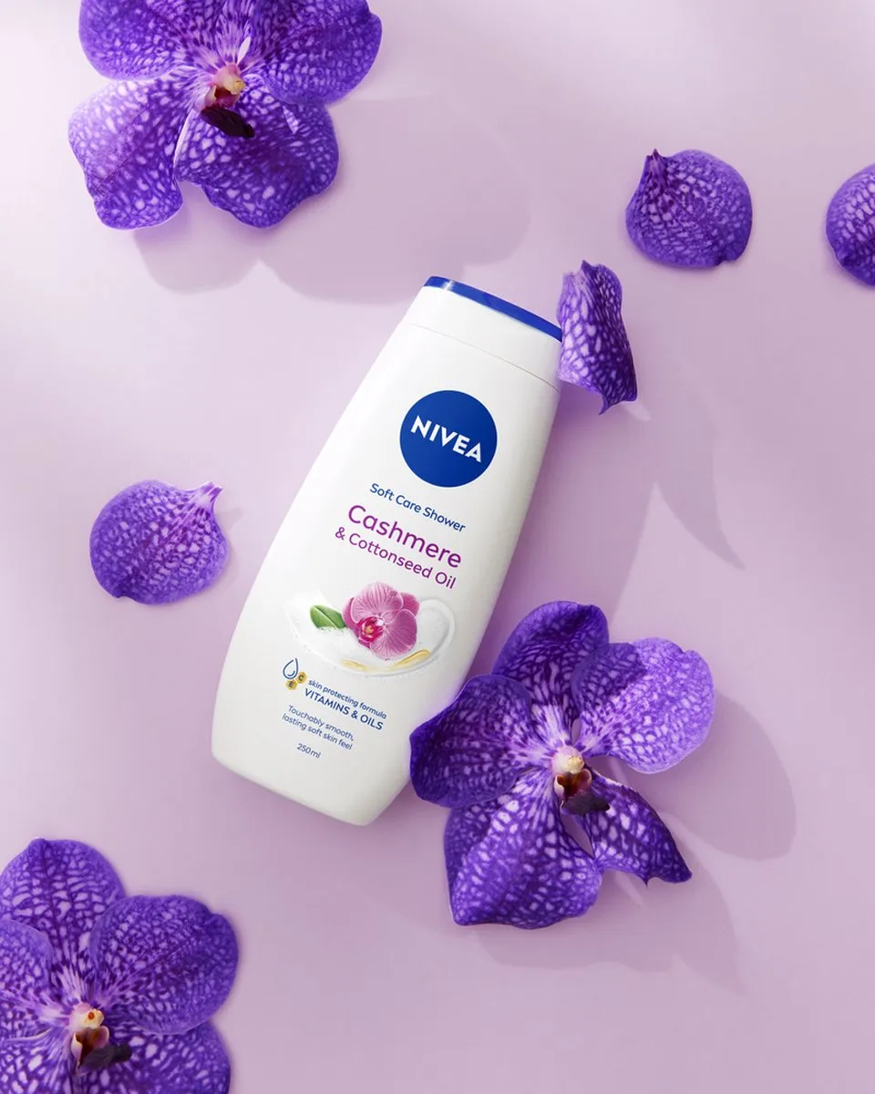 NIVEA Creme Soft Douchecrème Orchidee - 6 x 250ml