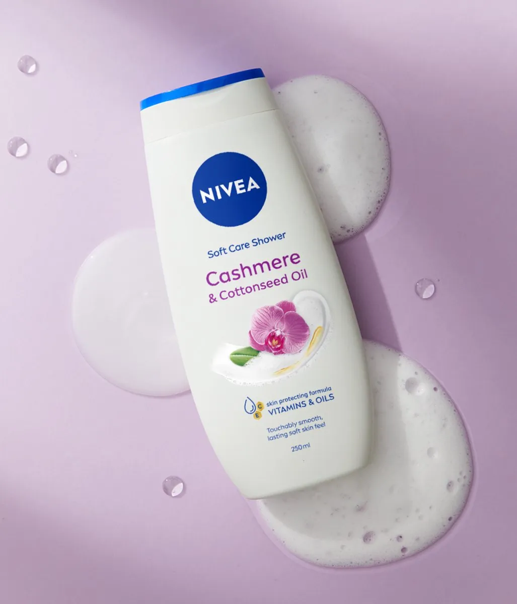 NIVEA Creme Soft Douchecrème Orchidee - 6 x 250ml - afbeelding 6 van 6