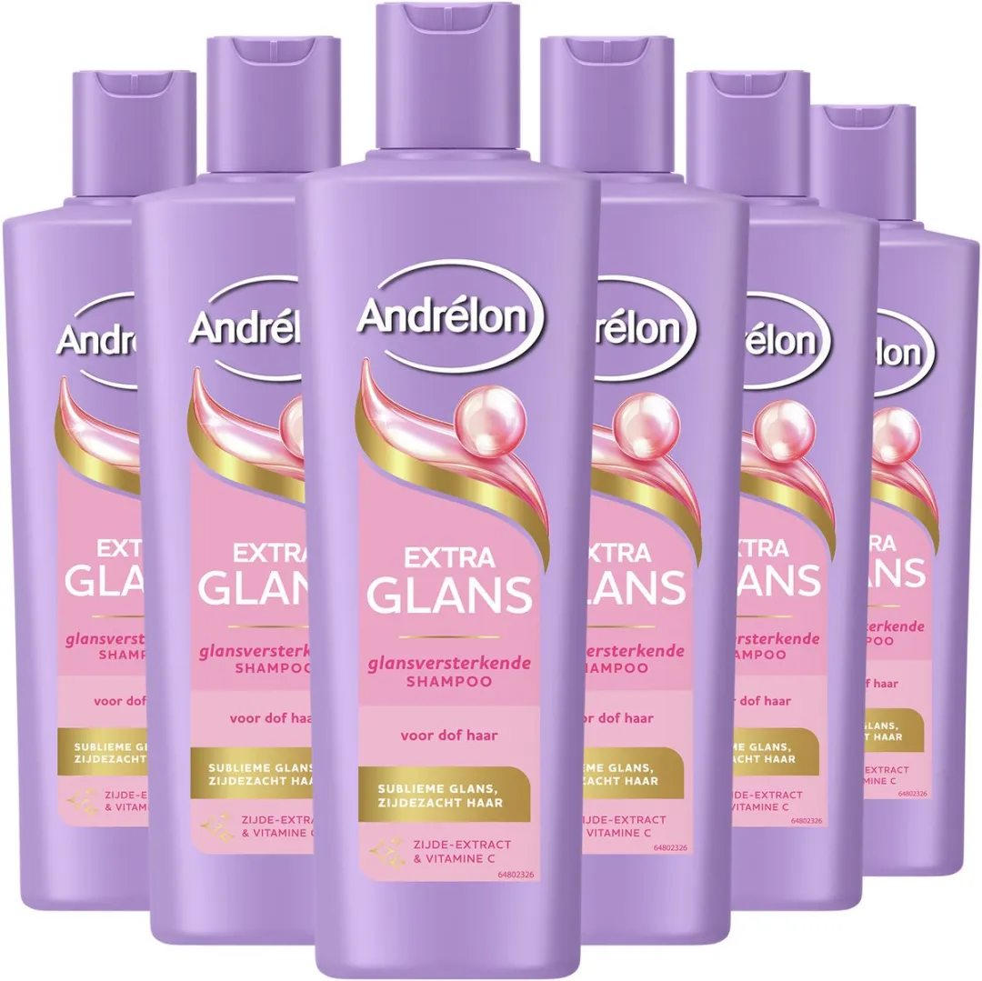Andrélon Extra Glans Shampoo - 6x250ml