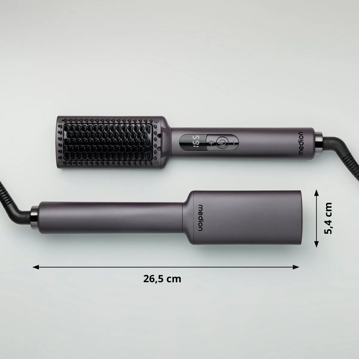 Medion HB1 Stijltang - 5 standen 165-210°C - Grijs
