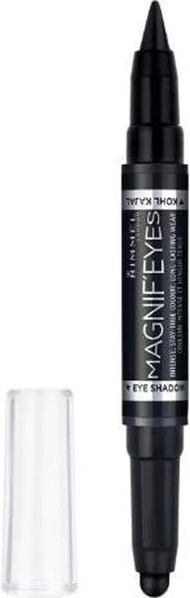 Rimmel London MagnifEyes Xxtreme Oogschaduw & Eyeliner - Zwart - 1.6g