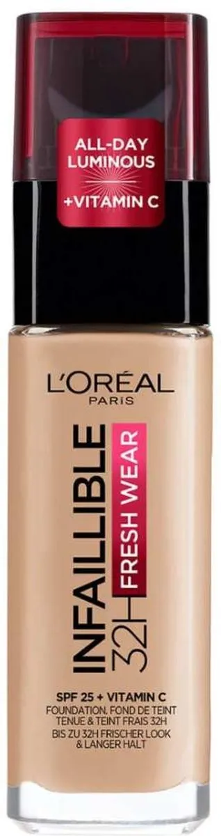 L'Oréal Paris Infaillible 32H Fresh Wear Foundation 125 Natural Rose