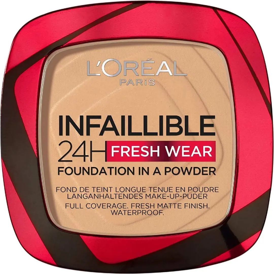 L'Oréal Paris Infaillible 24H Fresh Wear Foundation In A Powder 200 Golden Sand