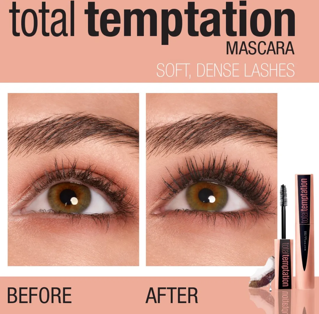 Maybelline Total Temptation Mascara Zwart