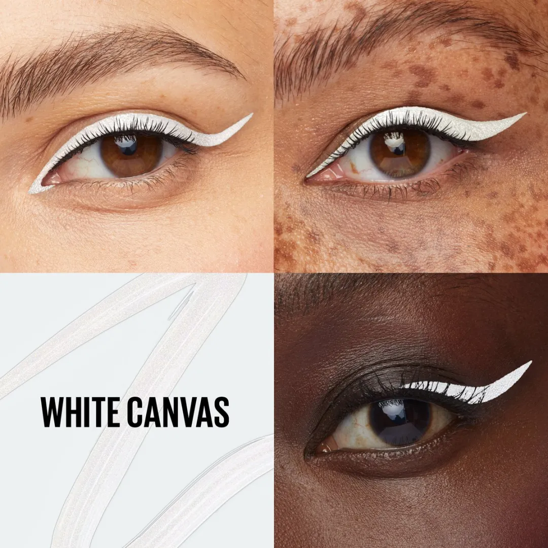 Maybelline New York Tattoo Liner Dip-Ink Liquid Eyeliner 3.5ml - White Canvas - afbeelding 6 van 6