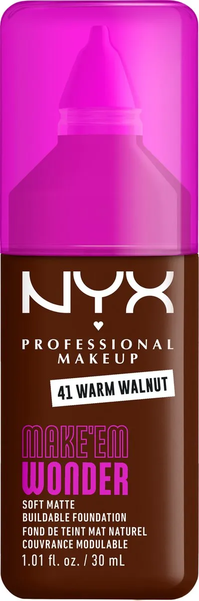 NYX Make 'EM Wonder Foundation Warm Walnut