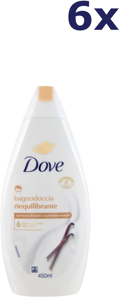 Dove Douchegel Vanilla Shea Butter 450ml