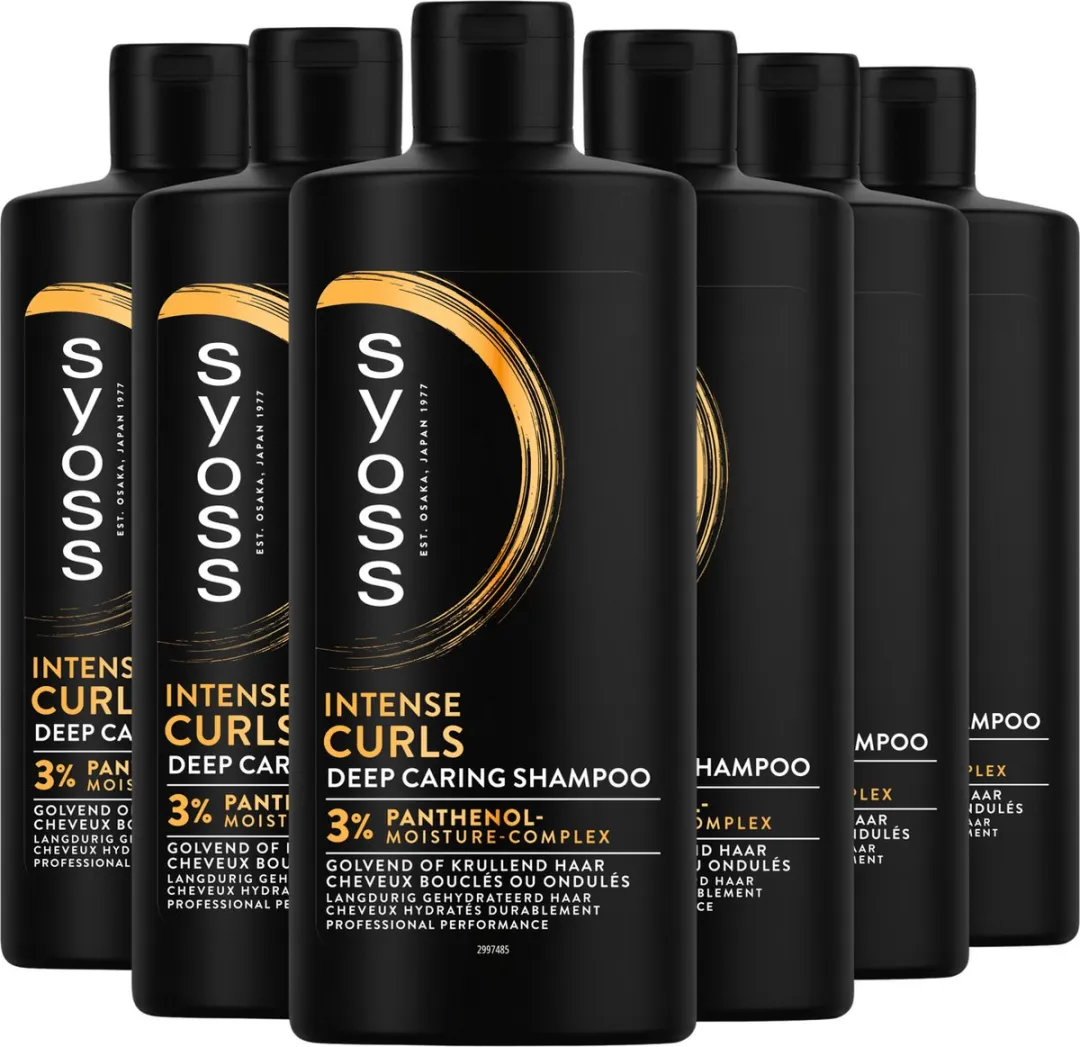 SYOSS Curls Shampoo 6x440ml