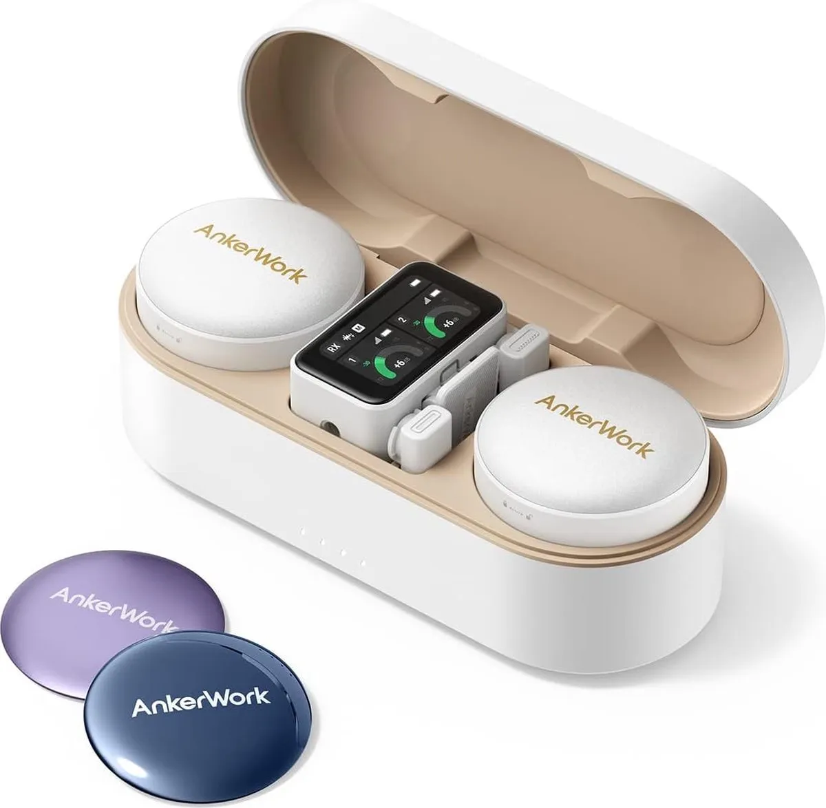 AnkerWork M650 Draadloos Lavalier Microfoon