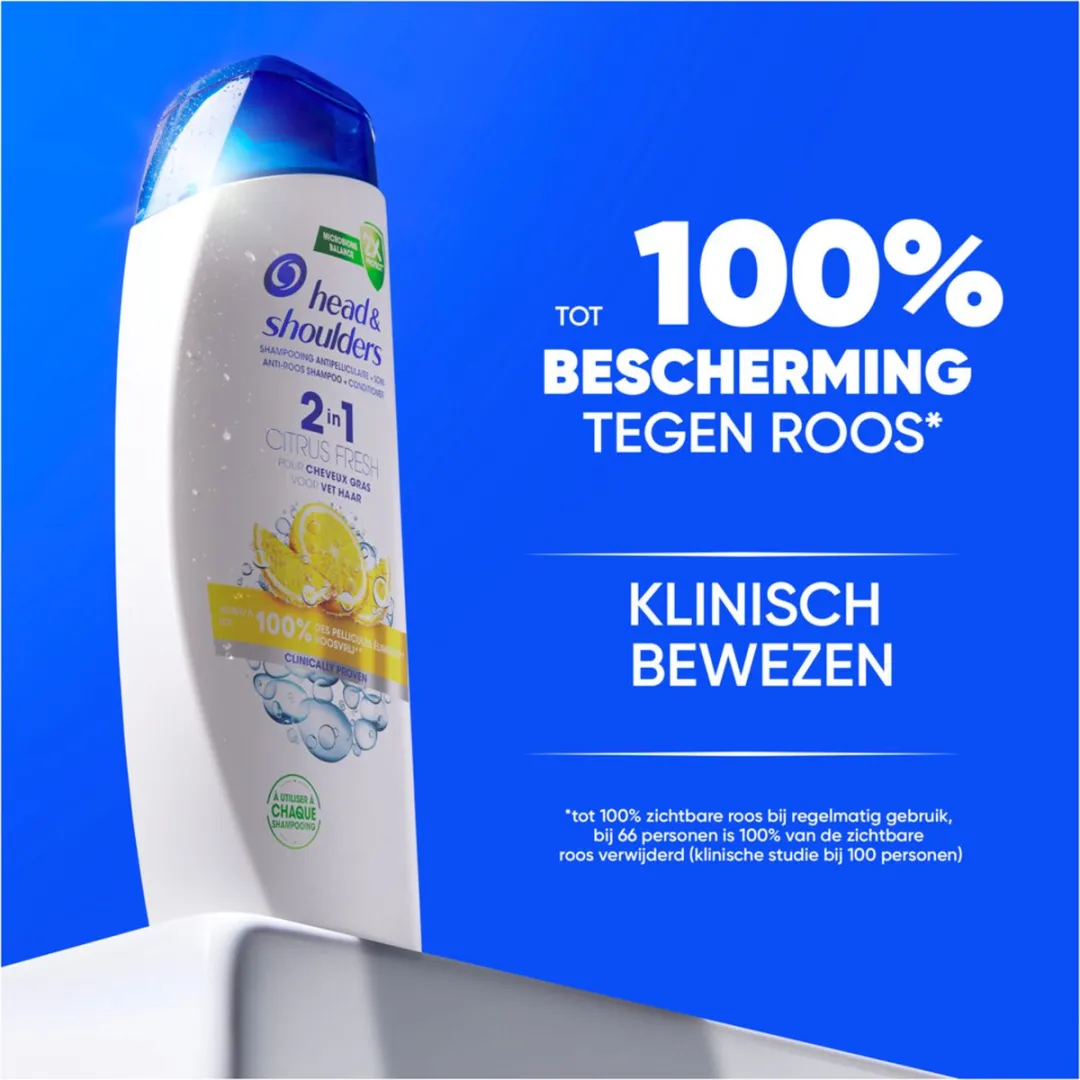Head & Shoulders 2in1 Citrus Fresh Shampoo 300ml