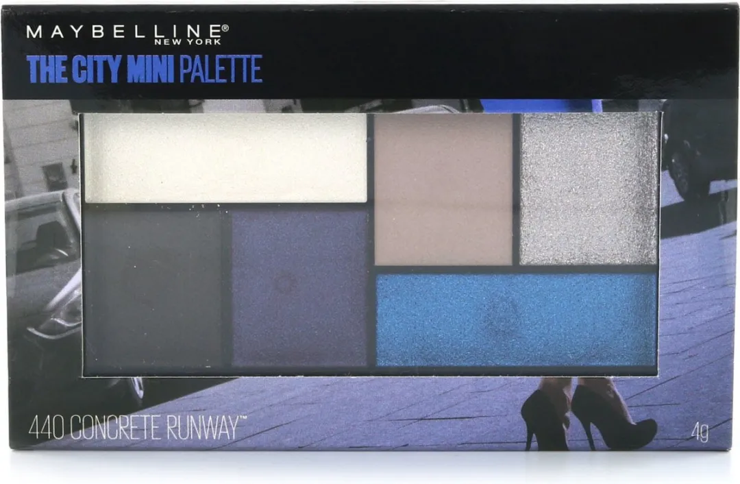 Maybelline The City Mini Oogschaduw Palette 440 Concrete Runway - 6 Kleuren