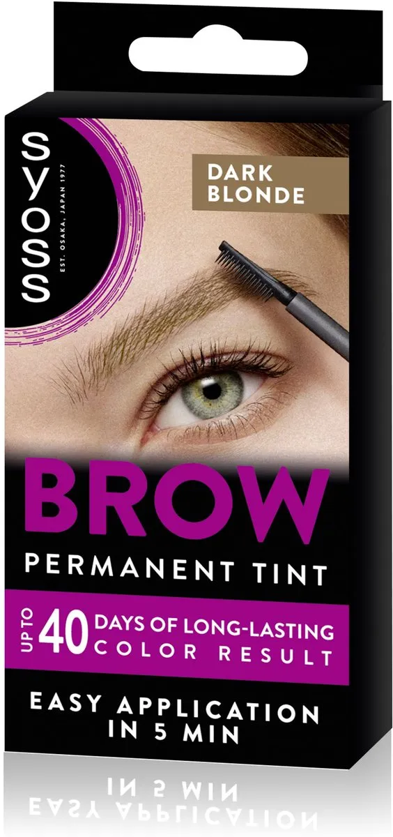 SYOSS Brow Tint Donkerblond Wenkbrauwverf - 1g
