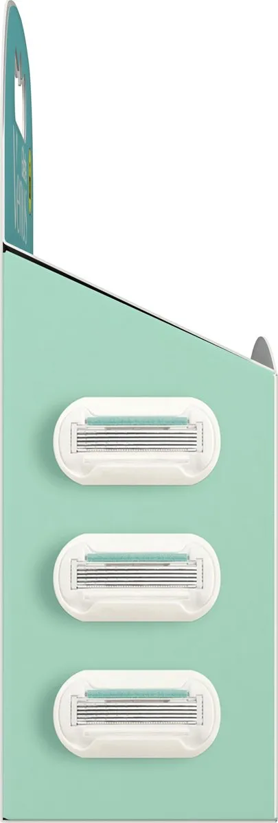 Gillette Venus Deluxe Smooth Sensitive Navulmesjes - 3 Stuks