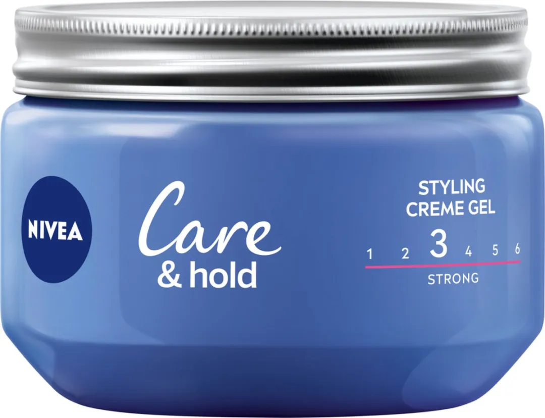 NIVEA Care & Hold Styling Crème Gel 450ml - 3x150ml
