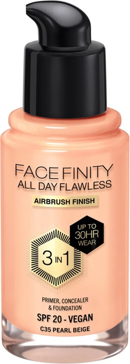 Max Factor Facefinity Foundation C35 Pearl Beige - 30ml