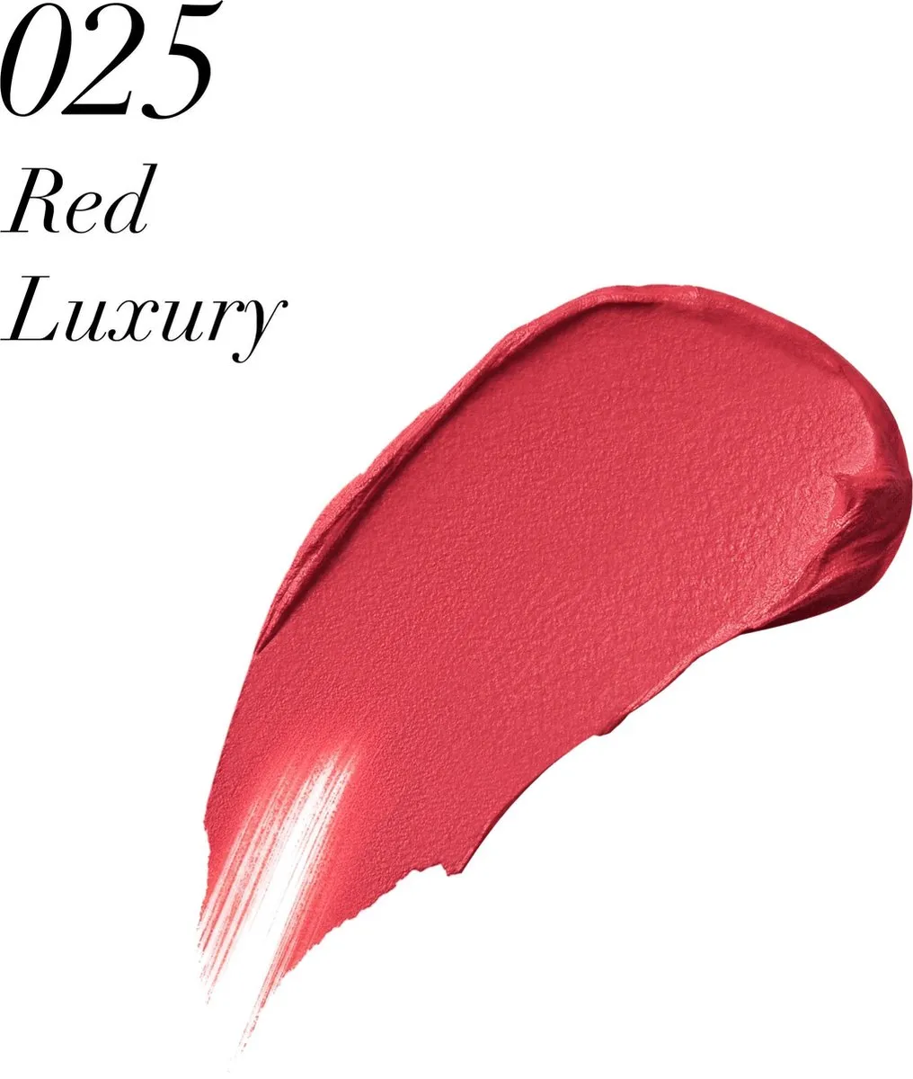 Max Factor Lipfinity Velvet Matte 025 - 3.5ml - Red Luxury