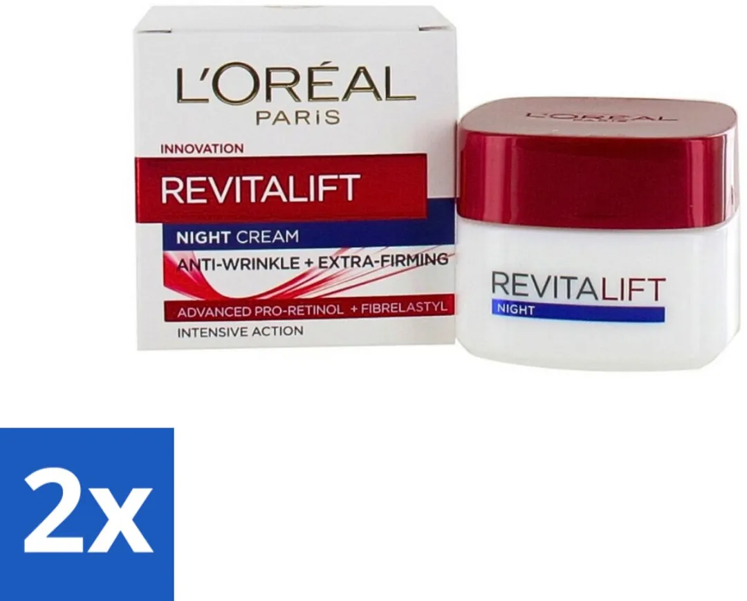 L'Oréal Paris Revitalift Nachtcrème Anti-Rimpel 100ml