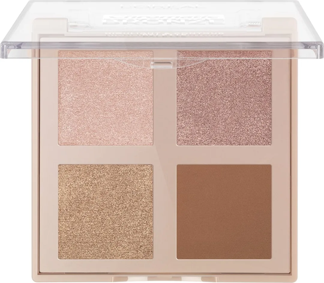 L'Oréal Paris Chromatic Bronze Palette - 10g - 4 Stuks