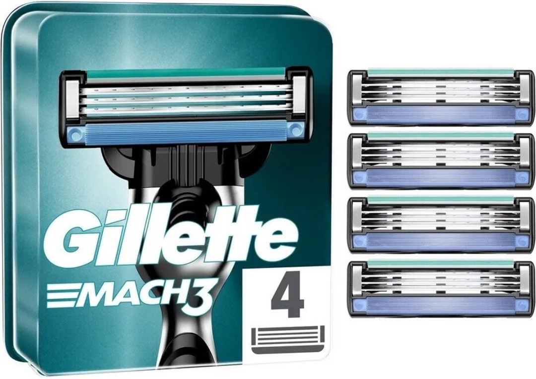 Gillette MACH3 Scheermesjes 4 Stuks