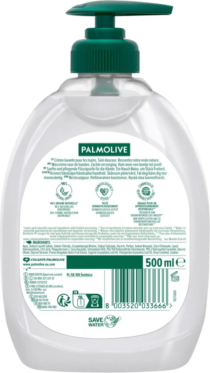 Palmolive Naturals Almond Milk Handzeep 500ml