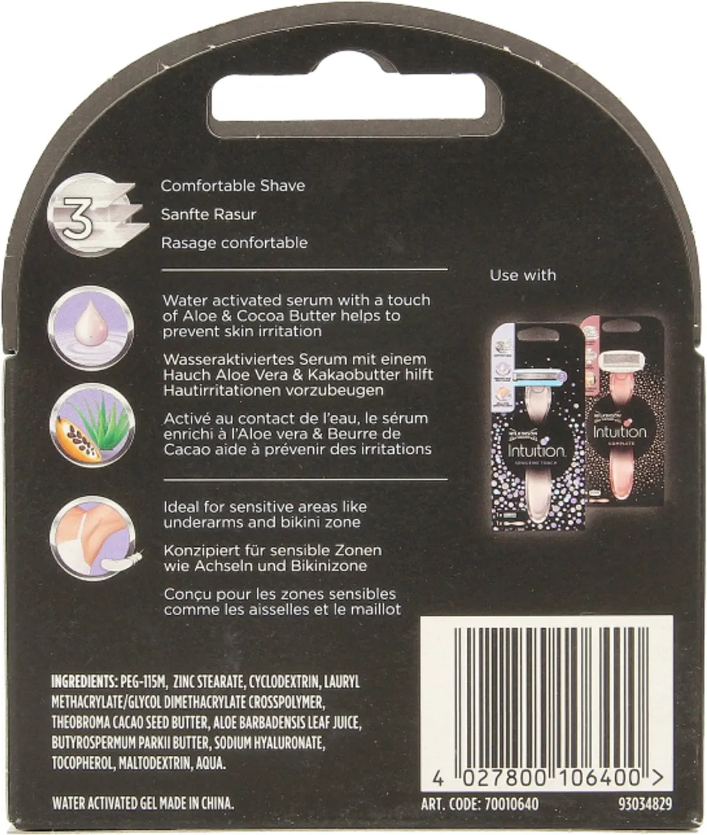 Wilkinson Sword Intuition Sensitive Touch Scheermesjes - 6 Stuks