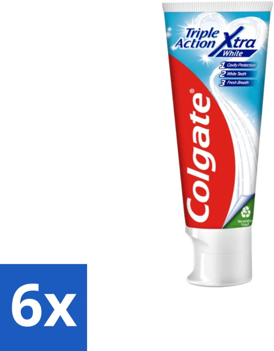Colgate Triple Action Xtra White Tandpasta 75ml