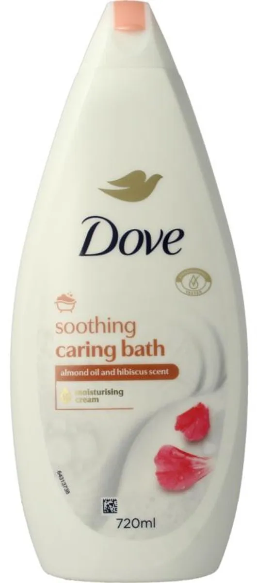 Dove Bad 720ml - Amandelolie & Hibiscus