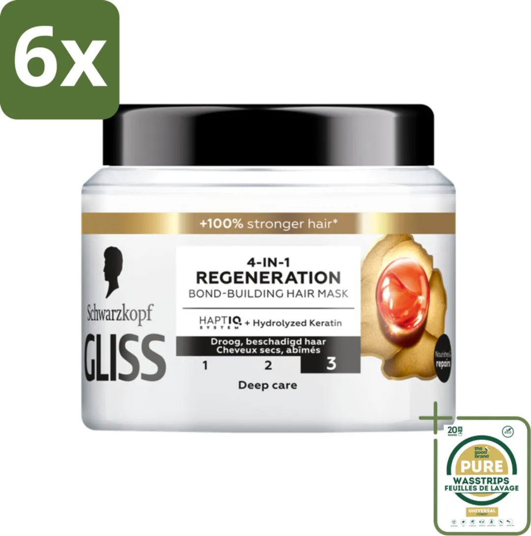 Schwarzkopf Gliss Kur Haarmasker 4in-1