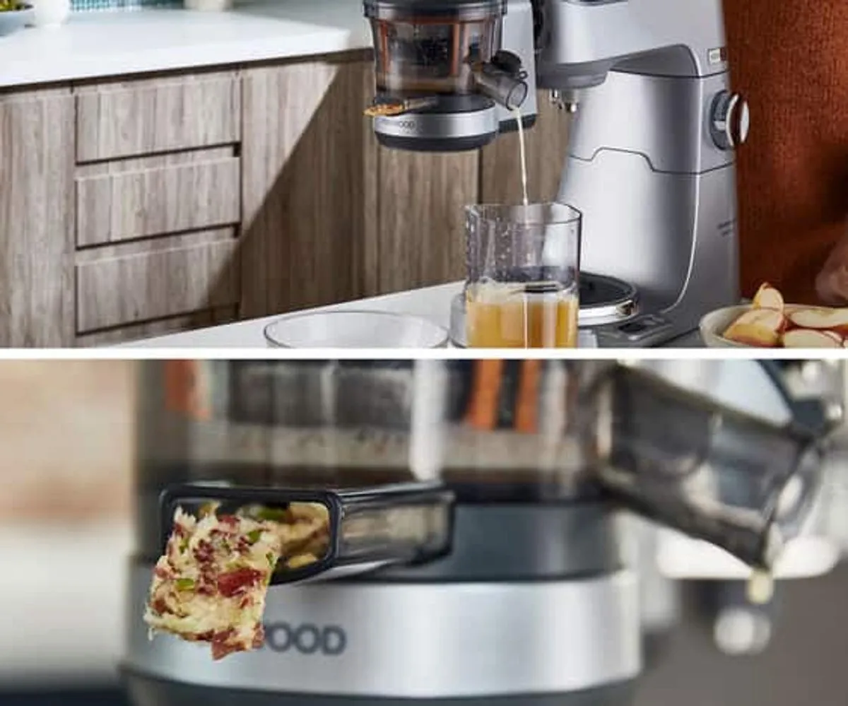 Kenwood KAX720PL SlowJuicer - 400ml - Zilvergrijs