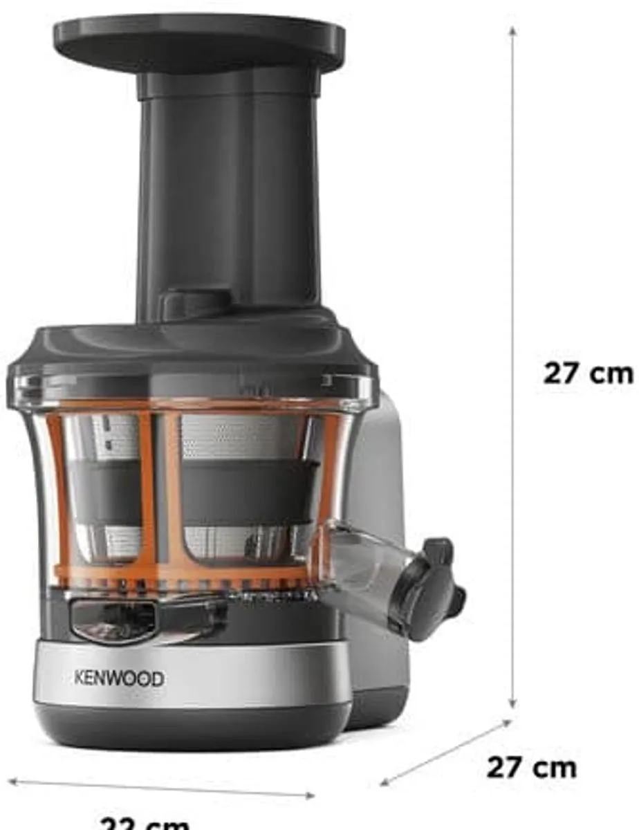 Kenwood KAX720PL SlowJuicer - 400ml - Zilvergrijs