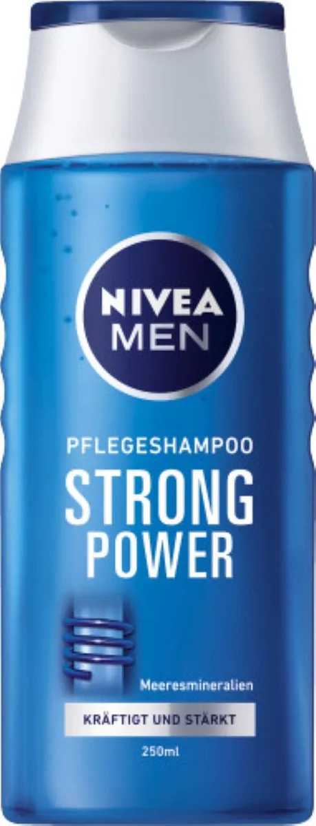 NIVEA MEN Strong Power Shampoo 250ml