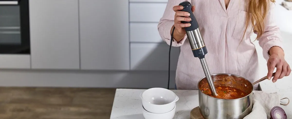 Kenwood Triblade XL+ HBM60.002GY Staafmixer 1000W - Grijs - afbeelding 6 van 6