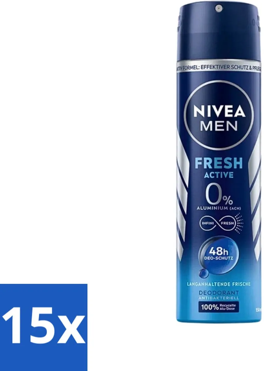 NIVEA Men Deo Spray Fresh Active 150ml