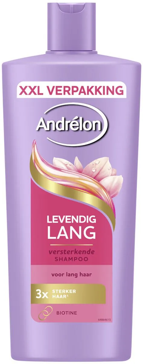 Andrélon Levendig Lang Shampoo 685ml - 10 Stuks