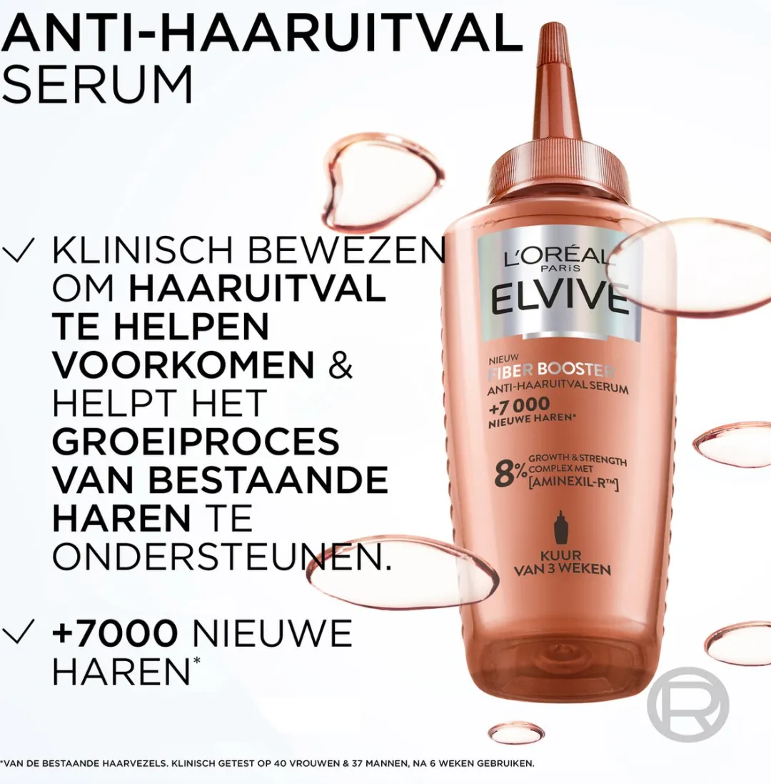 L'Oréal Paris Elvive Fiber Booster Anti-Haaruitval Serum 6x102ml