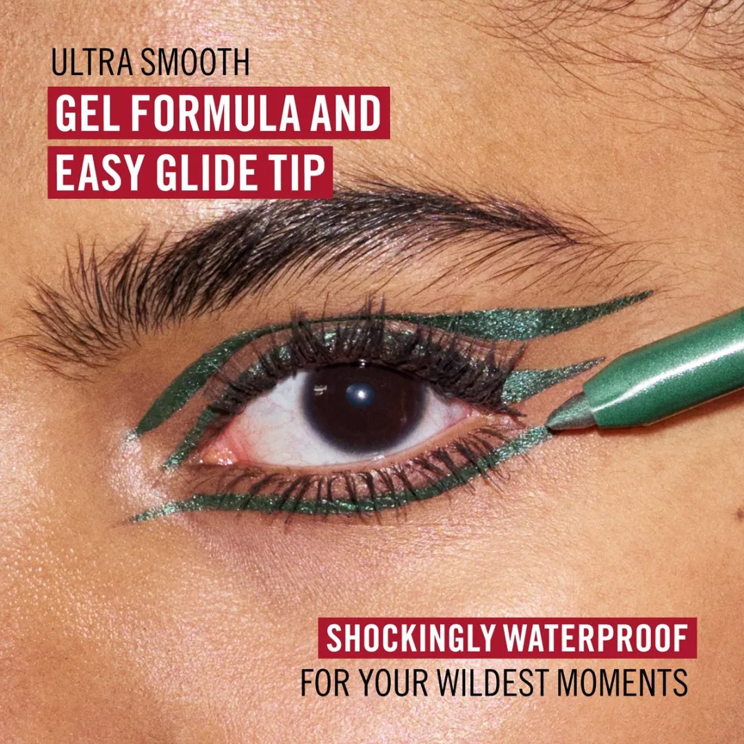 Rimmel London Thrill Seeker Multi-Chrome Gel Eyeliner 005 Electric Breeze - 1.2ml
