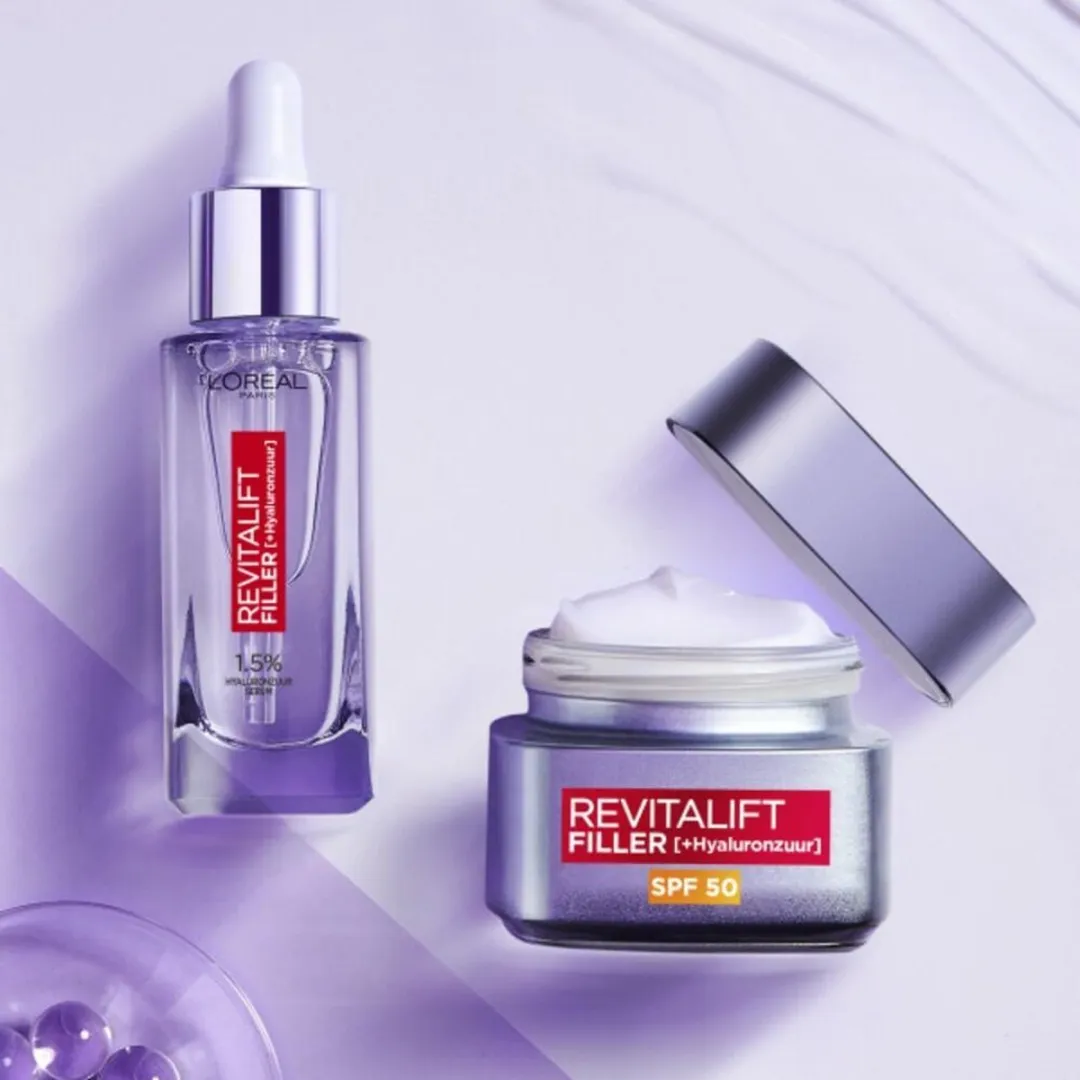 L'Oréal Paris Revitalift Filler SPF50 Dagcrème 50ml - 6 Stuks